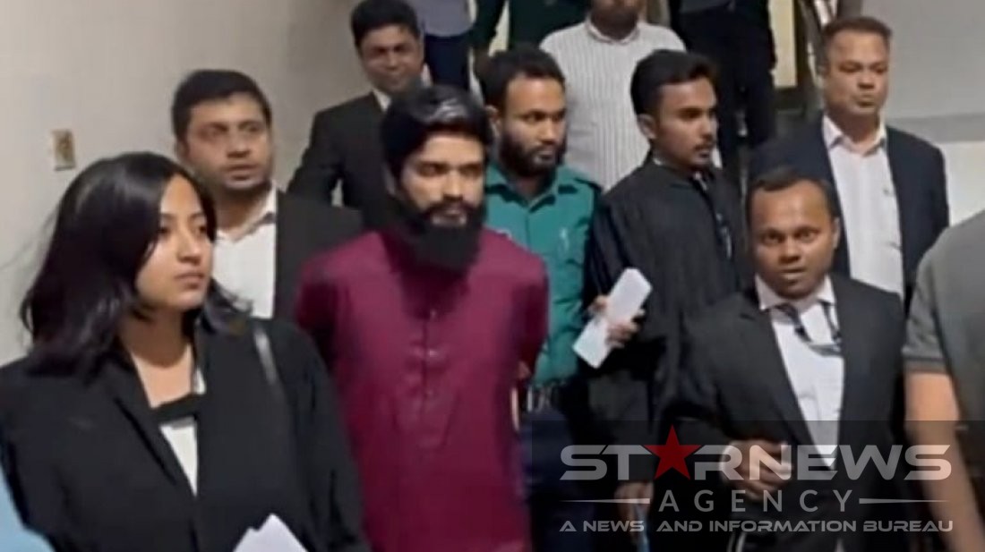 মাইরে ফেলান তাও বলবো জয় বাংলা: কারাগারে নেওয়ার সময় ছাত্রলীগ নেতা