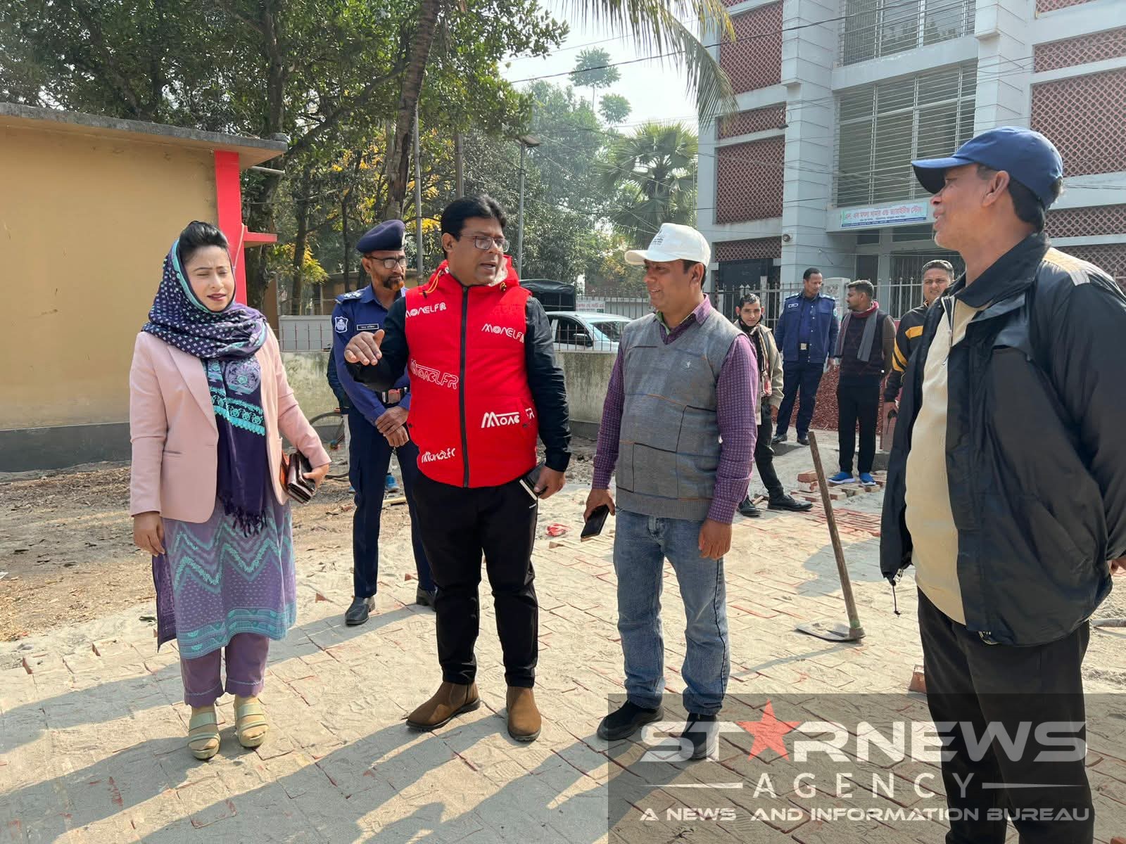 দুর্গাপুরে কেন্দ্রীয় ঈদগাহ সিসি উন্নয়ন কাজ পরিদর্শনে পৌর প্রশাসক লায়লা নুর তানজু