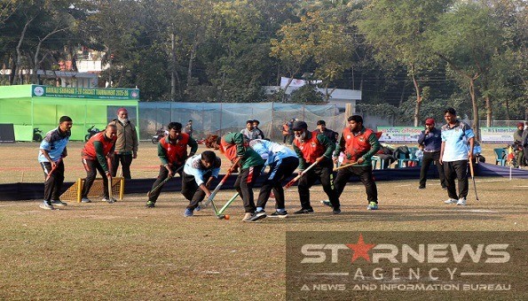 রাজশাহীতে ‘সোনালী অতীত’ হকি টুর্নামেন্টে সাবেক খেলোয়াড়দের মিলনমেলা