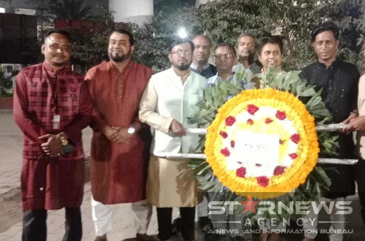 টঙ্গীতে মাতৃভাষা দিবস পালন—শহীদ বেদিতে সর্বস্তরের মানুষের ফুলেল শ্রদ্ধা