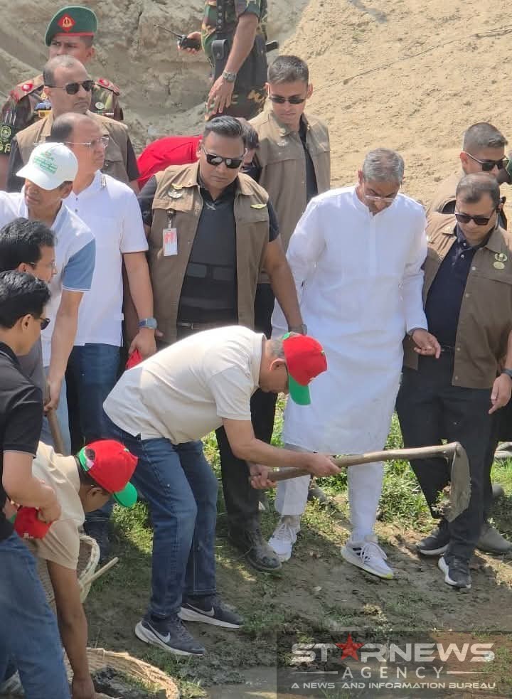 দেশব্যাপী নদী ও খাল খনন কর্মসূচির উদ্বোধন করলেন প্রধানমন্ত্রী তারেক রহমান