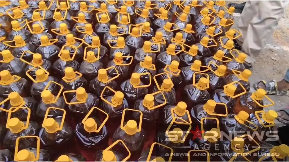 আ.লীগ নেতার গোডাউন থেকে ১৪৪৪ লিটার টিসিবির তেল জব্দ