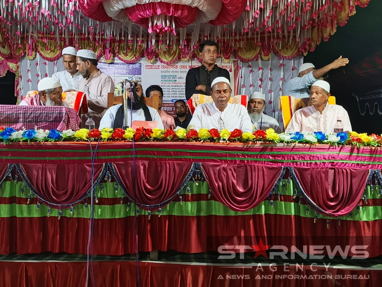 মাড়িয়ায় নুরানীয়া হাফিজিয়া মাদ্রাসার উন্নয়নে ইসলামী জলসা: শিল্পপতি সাকলায়েনের অনুদান