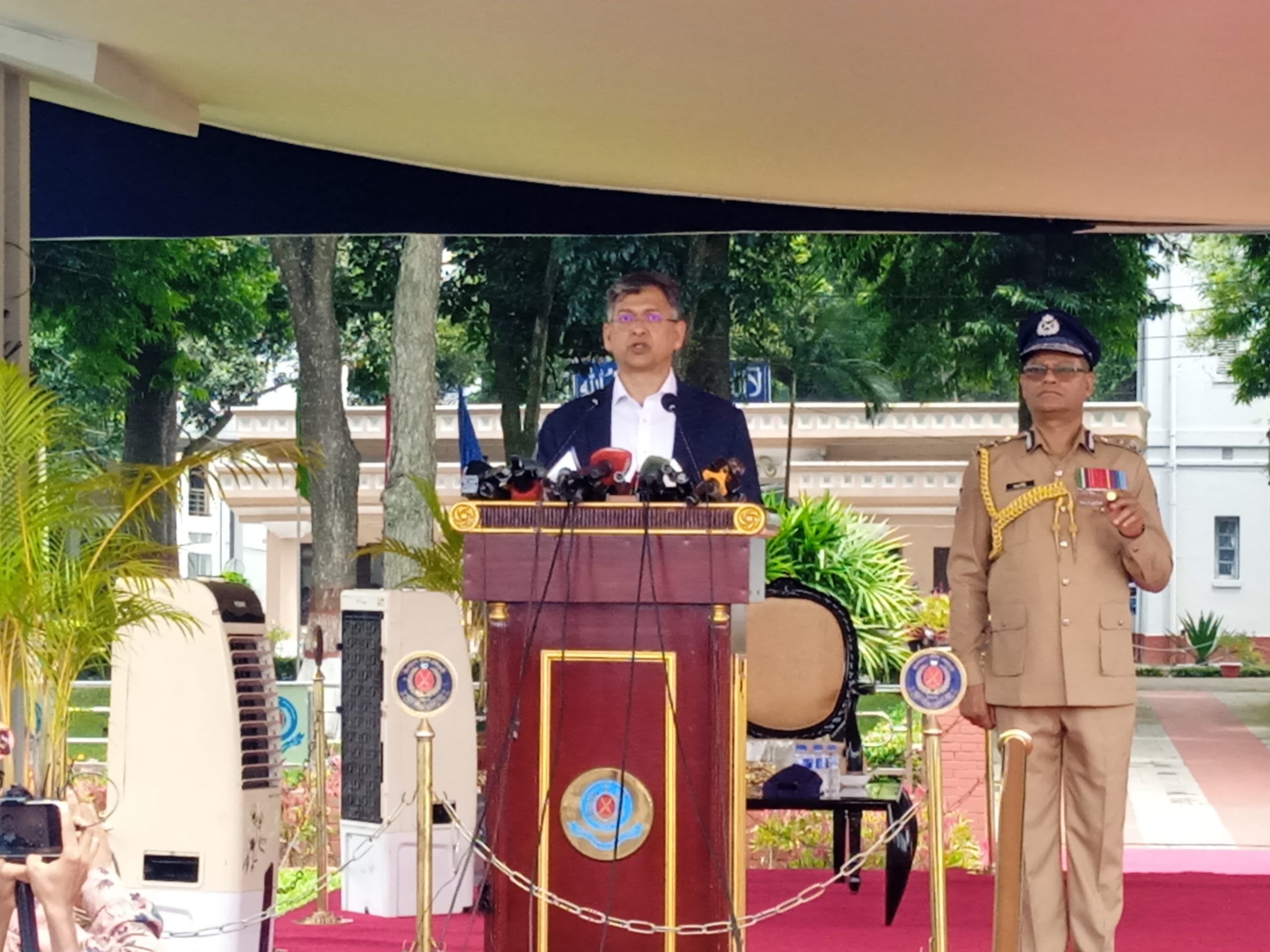 সারদায় ২৭তম বিসিএস (পুলিশ) ব্যাচের সমাপনী কুচকাওয়াজে স্বরাষ্ট্রমন্ত্রী