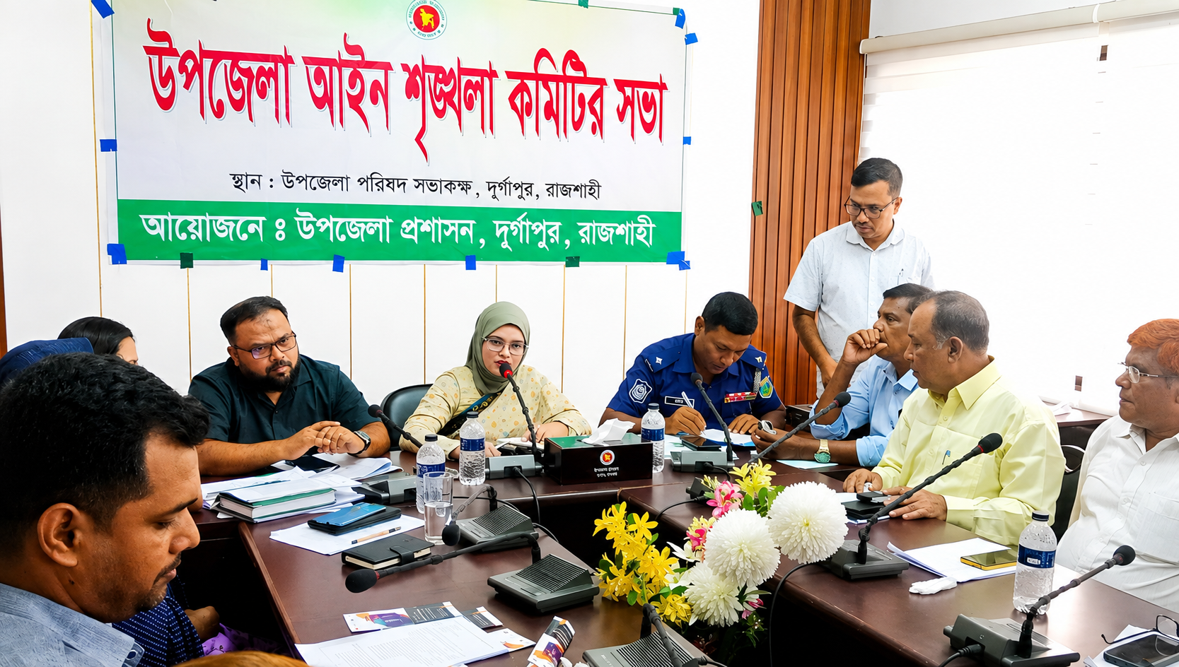 মাদকের পক্ষে সুপারিশ নয়: দুর্গাপুরে ইউএনও